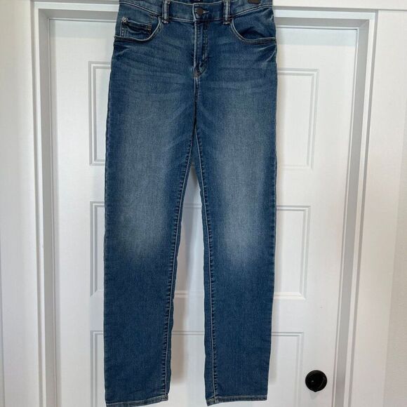 GAP Denim Jeans Boys Size 16 Blue Wash Slim Stretch Adjustable Waist Jeans - Picture 2 of 7